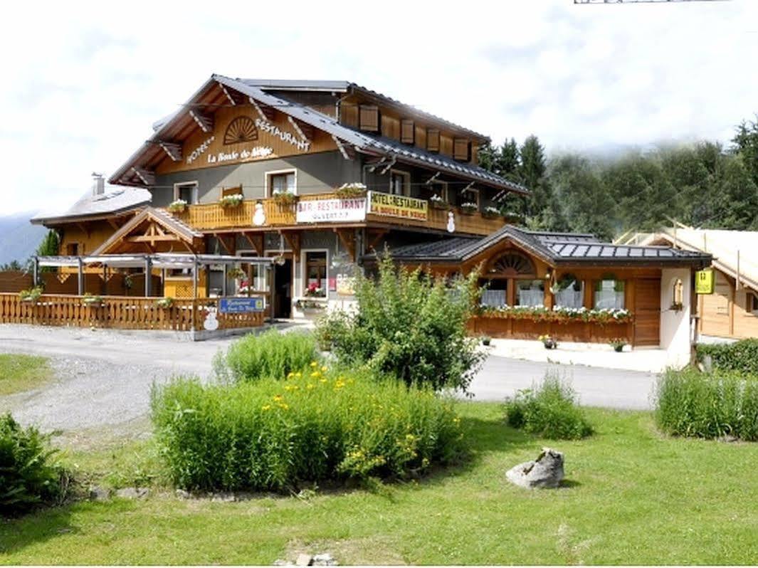 La Boule De Neige Hotell Samoëns Exteriör bild